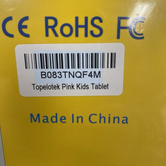 Topelotek Tablet KiDS09 Kids Tablet 7" Multi-Touch Pink Android Camera NEW - Picture 6 of 7